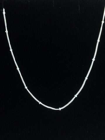 Silver Sparkle Sema Necklace
