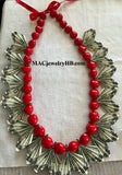 Kukui Nut Money Leaf Lei