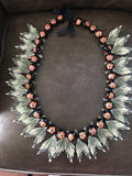 Kukui Nut Money Leaf Lei