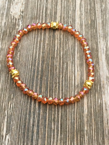 Rust Stretch Bracelet