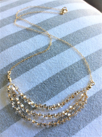 Gold Filled Cleo Necklace