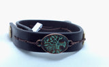 Tree of Life Leather Bracelet