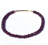 Garnet Stretch Bracelet