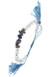 Semi-Precious Stone Bracelet w / Tassel