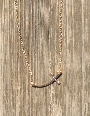 Gold Filled Cross Necklace