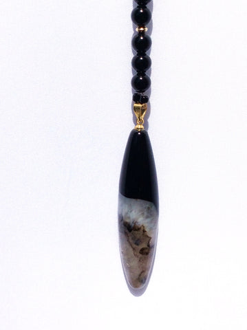 Onyx Pendand Neklace