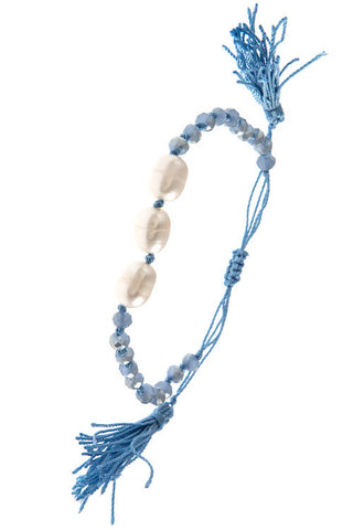 Freshwater Pearl Tassel Bracelet