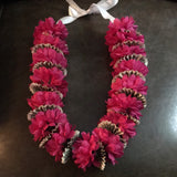 Fuchsia Pom Pom Money Lei