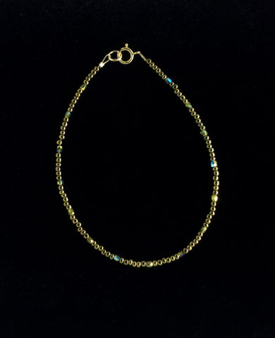 Delicate Bronze Highlight Bracelet