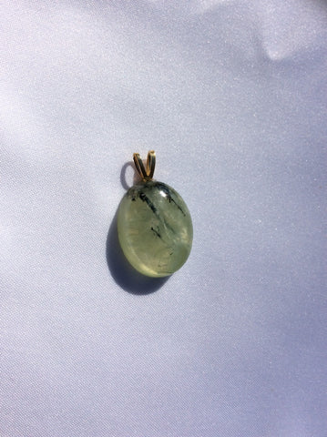 Prehnite Pendant Necklace