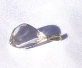 Rough Shape Clear Quartz Pendant