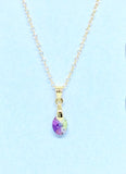 Necklace with Crystal Pendant